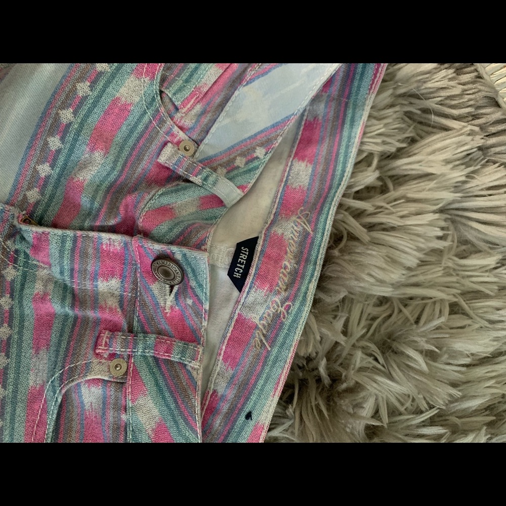 American Eagle Tribal Pattern Shorts - image 3